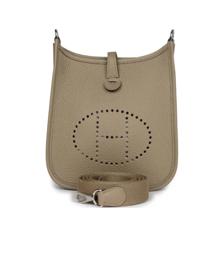 Classic Leather Crossbody Bag