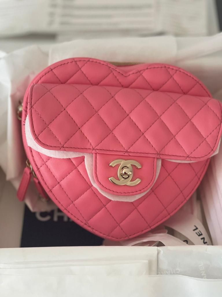 Heart shaped bag