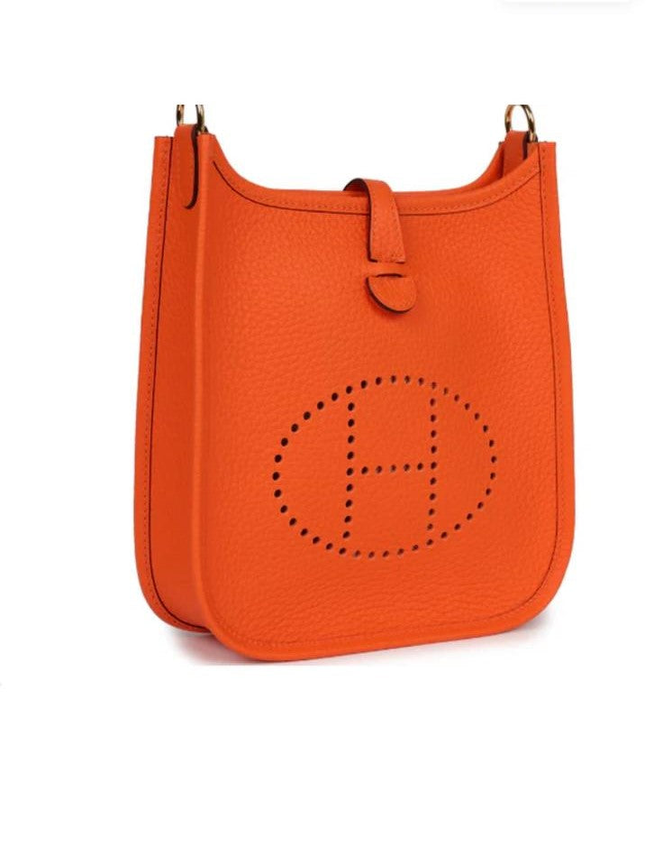 Classic Leather Crossbody Bag