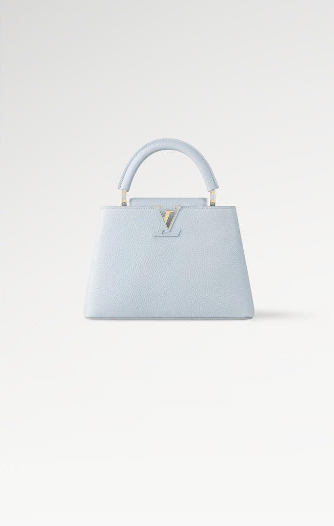 Azure Luxe Bag