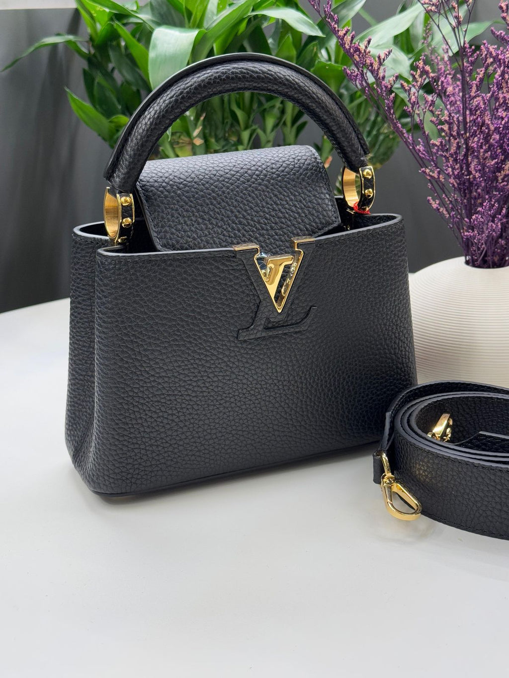 Azure Luxe Bag