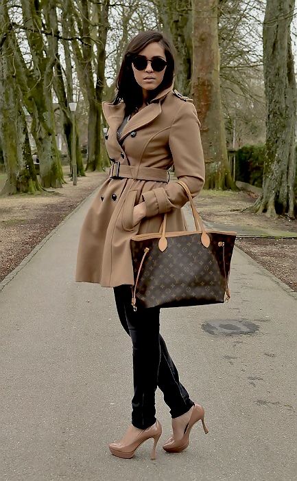 Elite Pattern Handbag Brawn